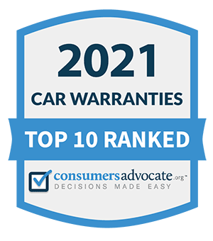 top ten car warranties of 2021